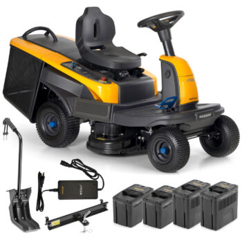 STIGA Traktor Akumulatorowy SWIFT 372e 2x 7,5Ah 2x 5Ah