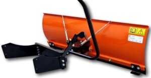 Pług śnieżny pomarańczowy do traktorów Husqvarna