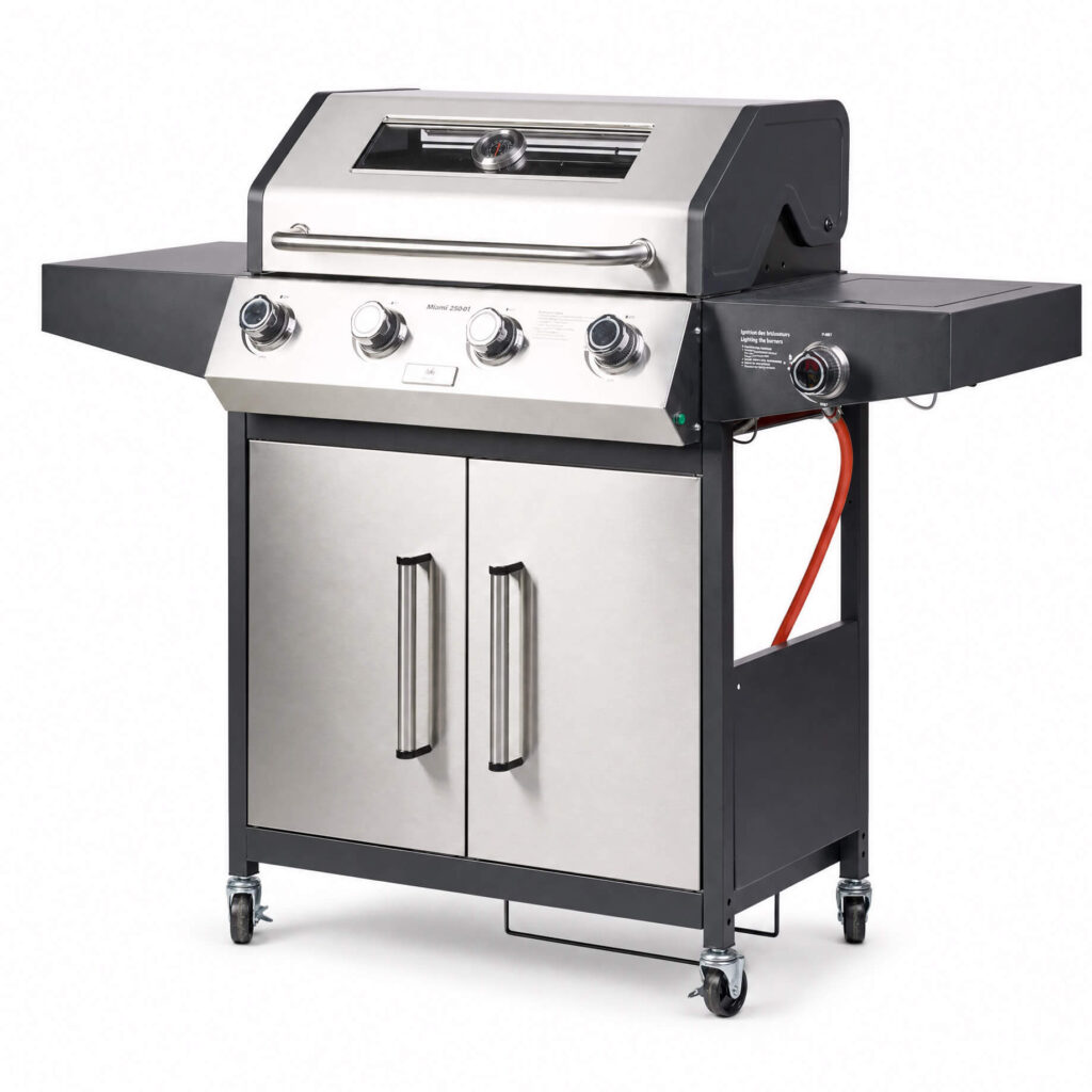 Soligarden Grill Gazowy Miami 26041 - palniki 4+1 17 kW Soligarden Grill Gazowy Miami 26041 - palniki 4+1 17 kW